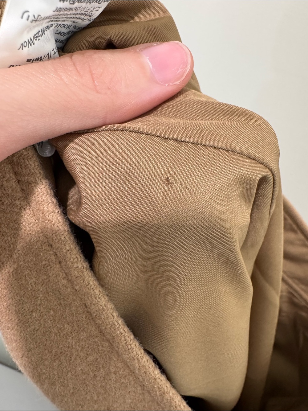 J.Crew Camel Wool Blend Mini Skirt Size 2 - Picture 7 of 7